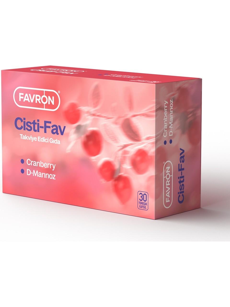 Cisti-Fav Takviye Edici Gıda 30 Yumuşak Kapsül