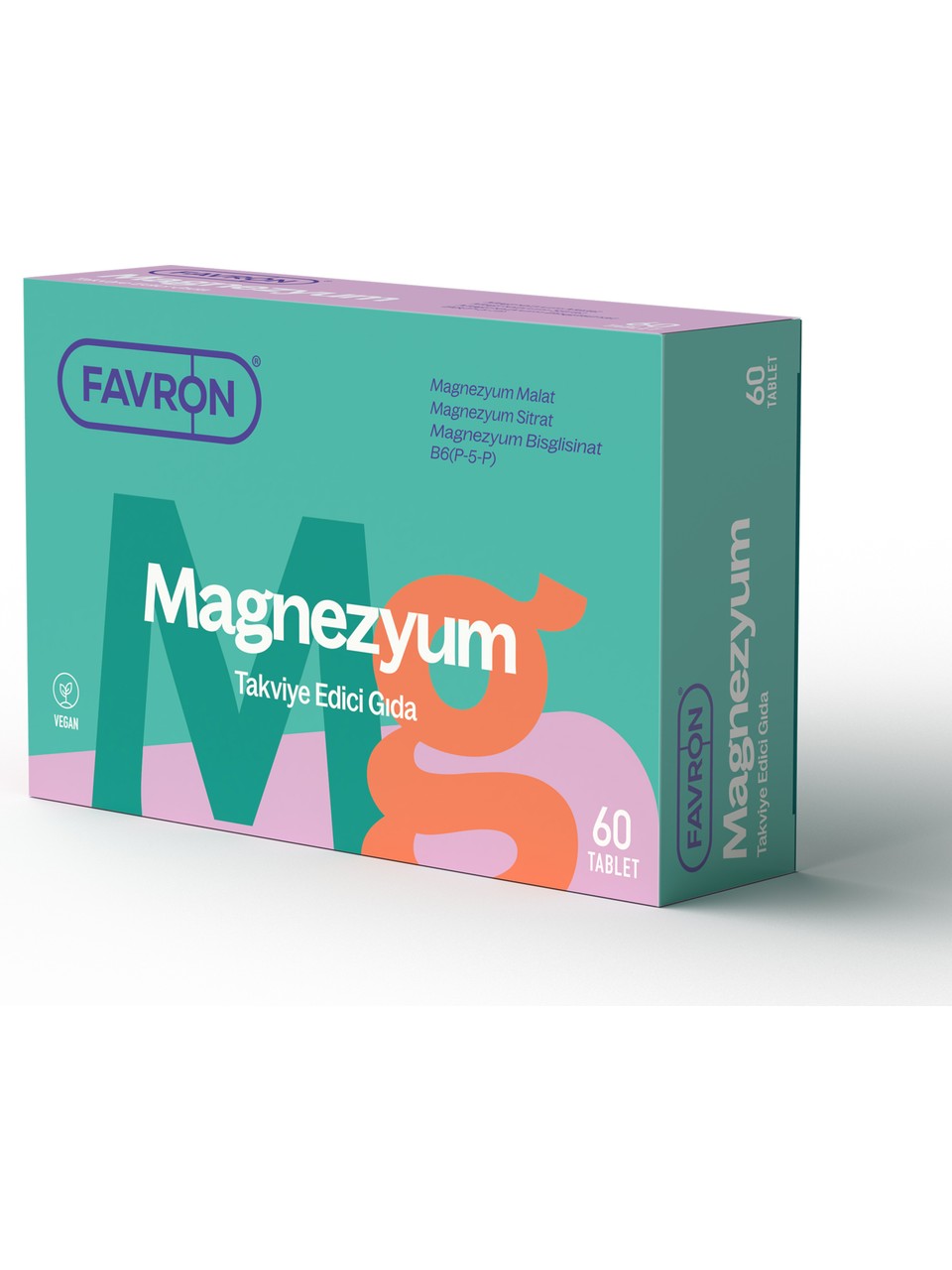 Magnezyum Takviye Edici Gıda 60 Tablet